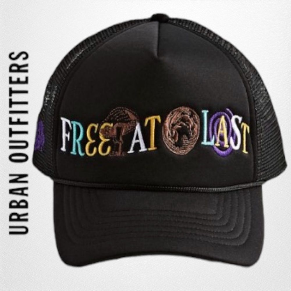 NEW Coney Island Picnic UO Urban Outfitters Free At Last Trucker Cap Hat